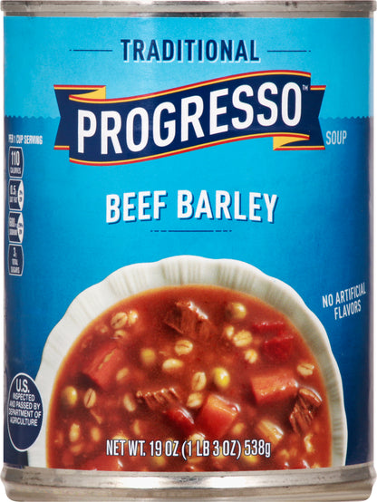 Progresso Traditional Beef Barley Soup 19 oz