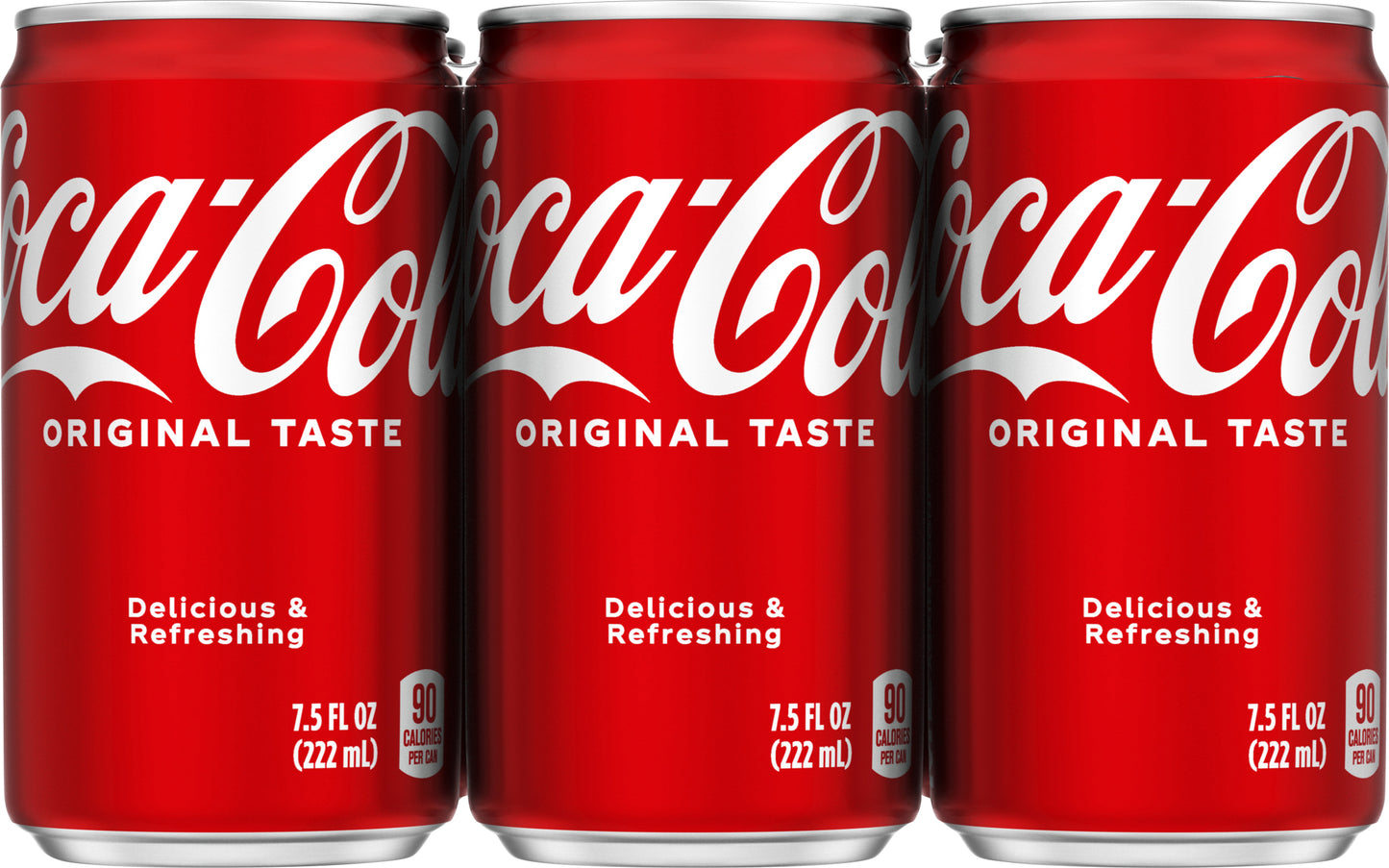 Coca-Cola Cans 7.5 fl oz 6 Pack