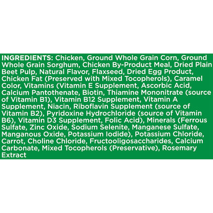 IAMS™ Minichunks Chicken & Whole Grains Recipe Adult Super Premium Dog Food 15 lb. Bag