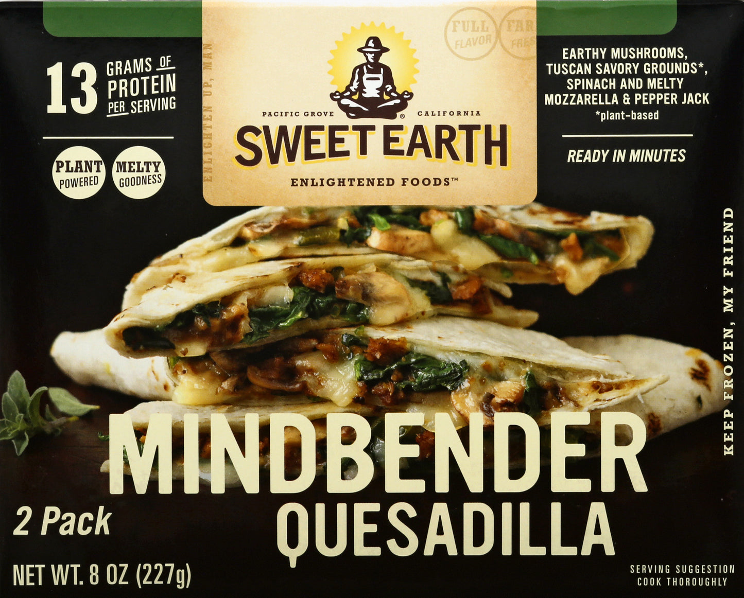 Sweet Earth 2 Pack Mindbender Quesadilla 2 ea