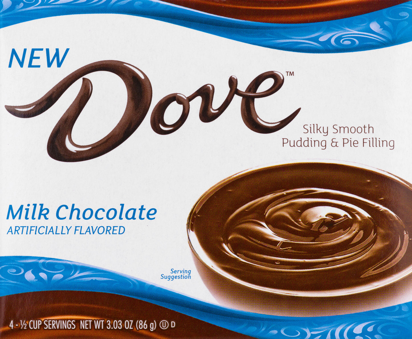 Dove Milk Chocolate Pudding & Pie Filling 3.03 oz