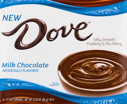 Dove Milk Chocolate Pudding & Pie Filling 3.03 oz