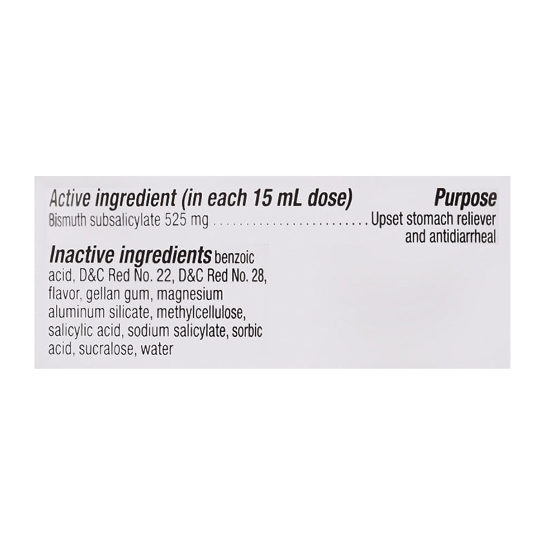 Pepto Bismol Ultra Upset Stomach Reliever/Antidiarrheal 12 fl oz Bottle