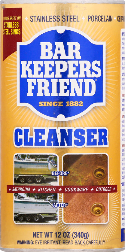 Bar Keepers Friend Cleanser 12 oz