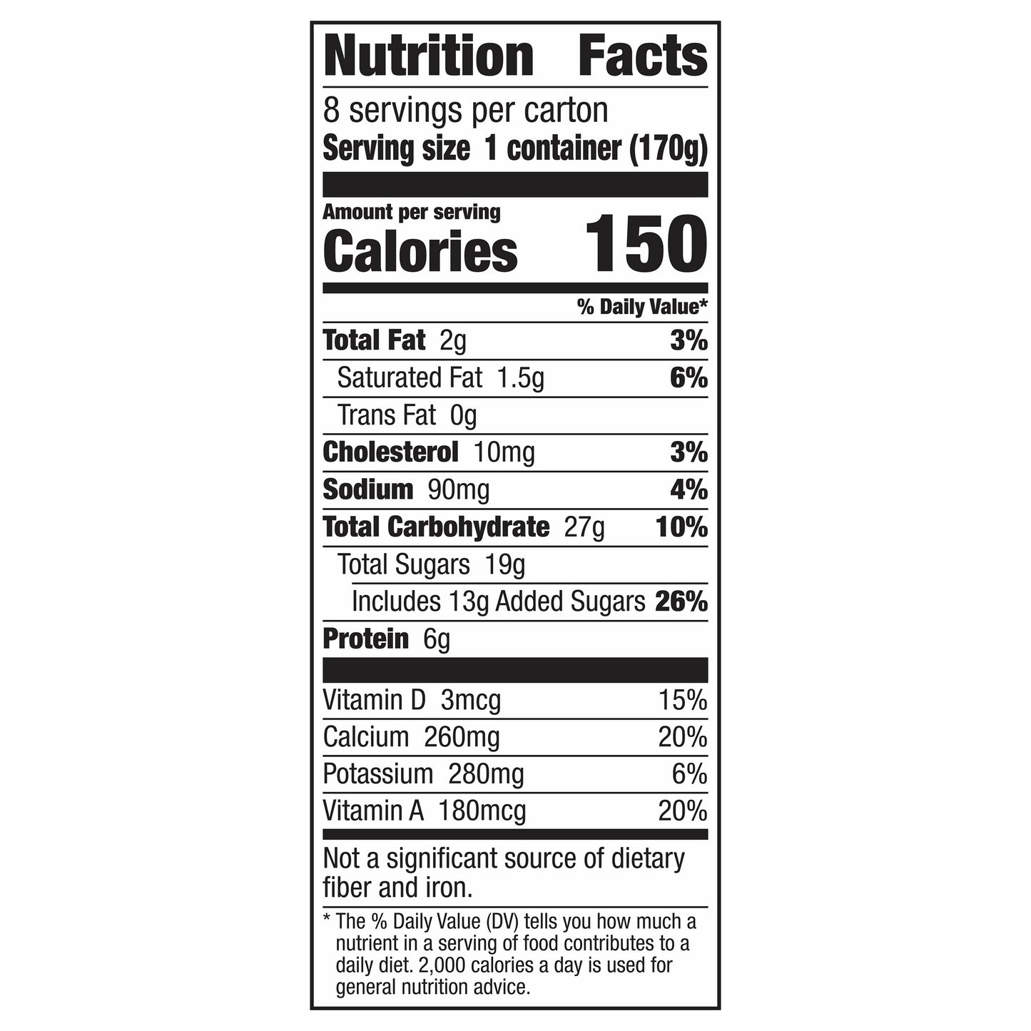 Yoplait Original Yogurt, Strawberry Low Fat Yogurt, 8 ct, 48 oz