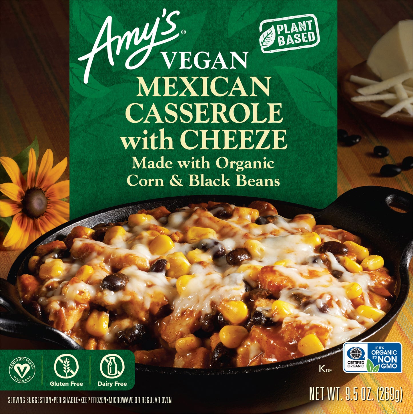 Amy's Vegan Mexican Casserole with Cheeze 9.5 oz