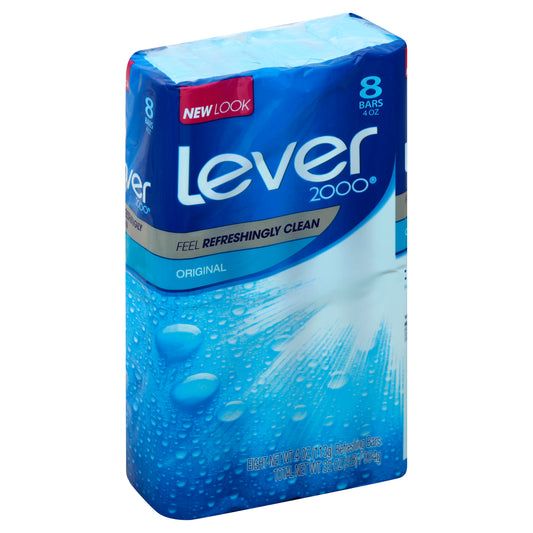 Lever 2000 Refreshing Bars 8 ea
