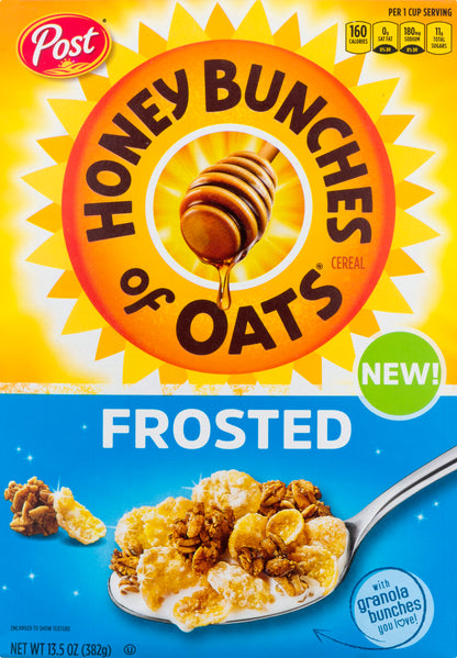 Honey Bunches Of Oats Frosted Cereal 13.5 oz