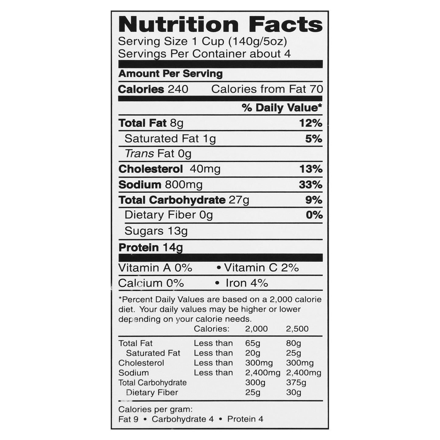 Crazy Cuizine Battered Chicken Breast General Tso's Chicken 22 oz
