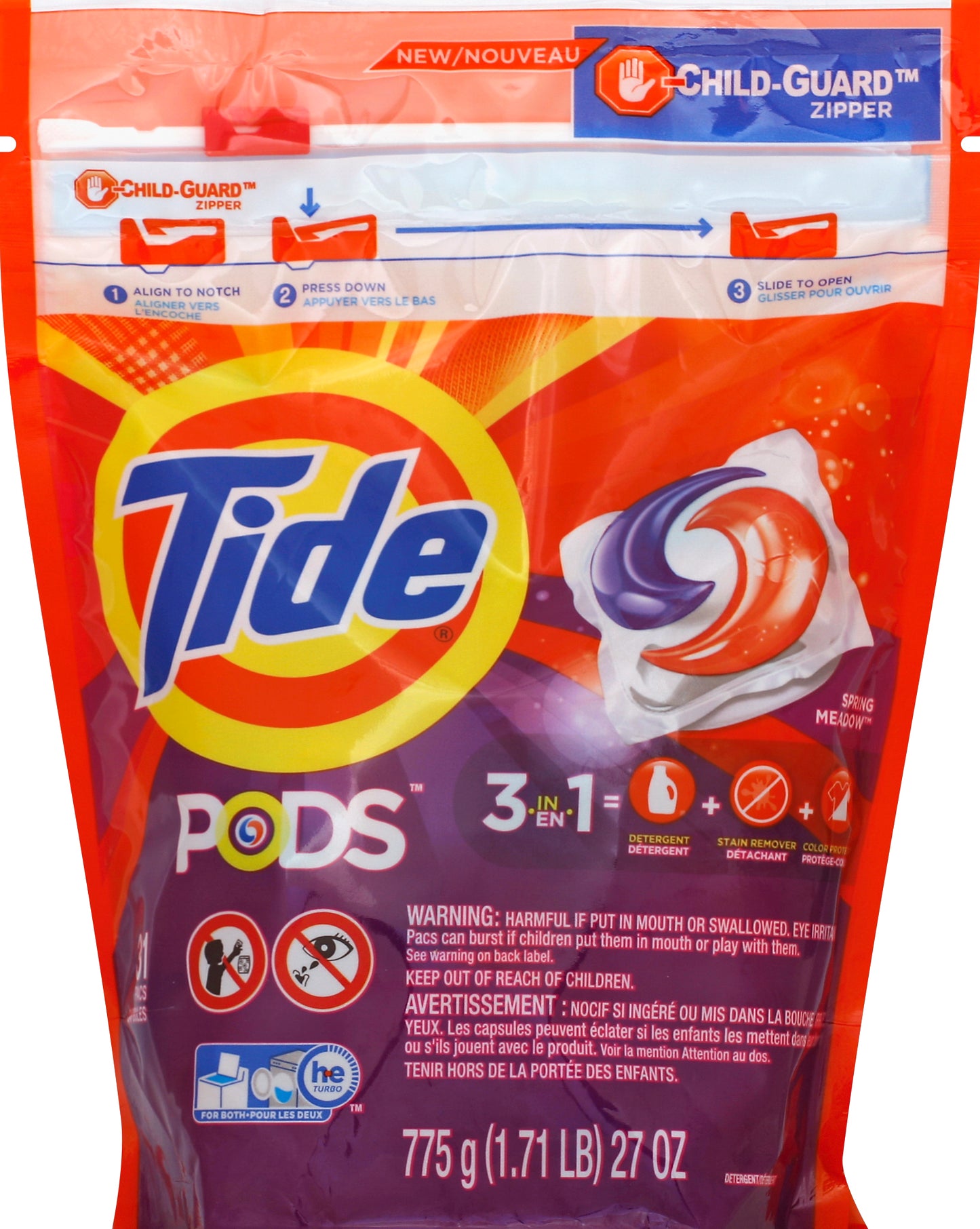Tide Detergent 31 ea