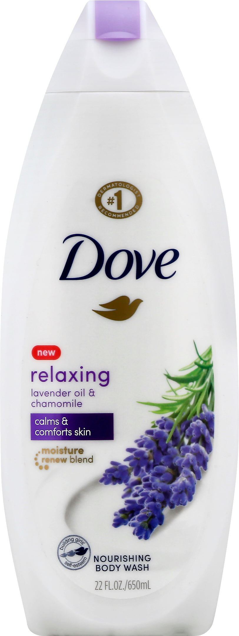 Dove Relaxing Lavender Oil & Chamomile Nourishing Body Wash 22 fl oz