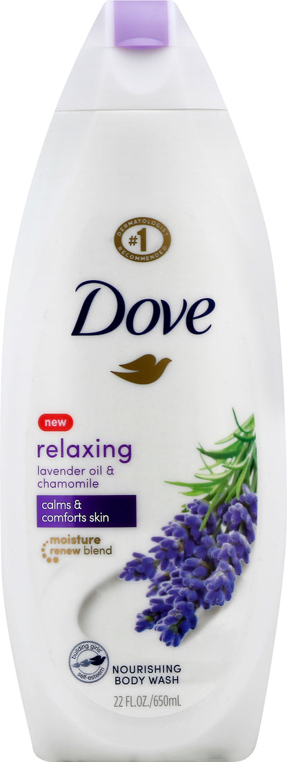 Dove Relaxing Lavender Oil & Chamomile Nourishing Body Wash 22 fl oz
