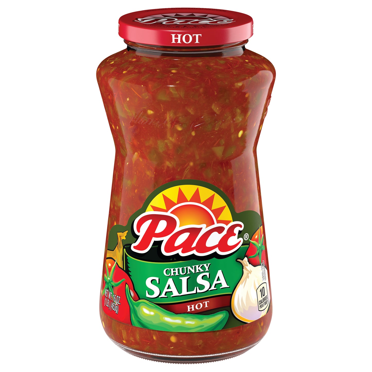 Pace Hot Chunky Salsa 16 oz
