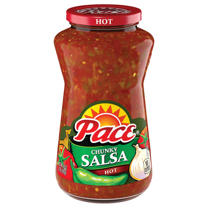 Pace Hot Chunky Salsa 16 oz
