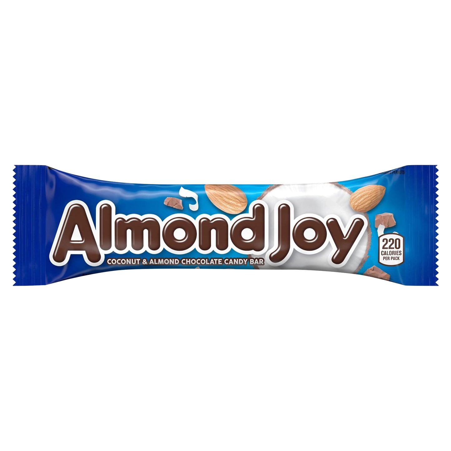 ALMOND JOY Coconut and Almond Chocolate Candy, Gluten Free, 1.61 oz, Bar