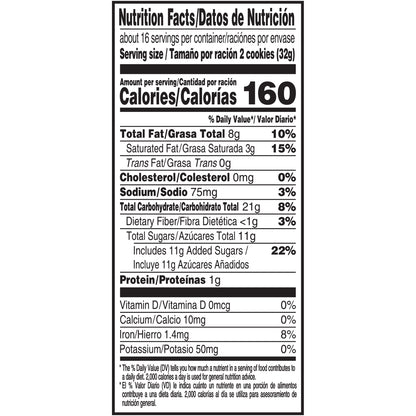 Nabisco Chips Ahoy! Chunky Chocolate Chunk Cookies 1.13 lb. Pack