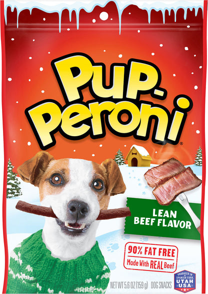 Pup-Peroni Lean Beef Flavor Dog Treats, 5.6oz Bag
