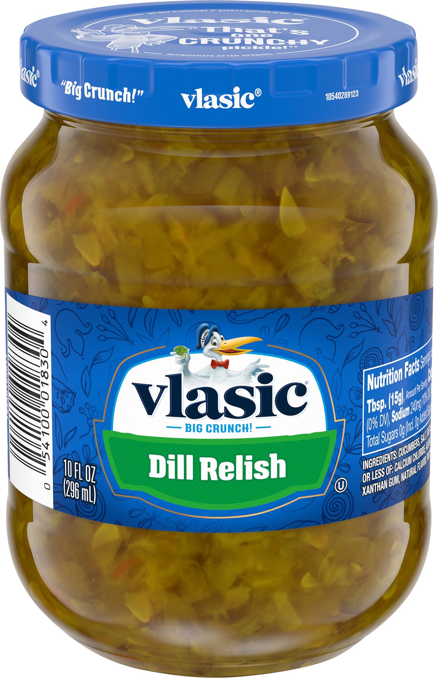 Vlasic Dill Relish Pickle 10 oz