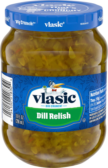 Vlasic Dill Relish Pickle 10 oz
