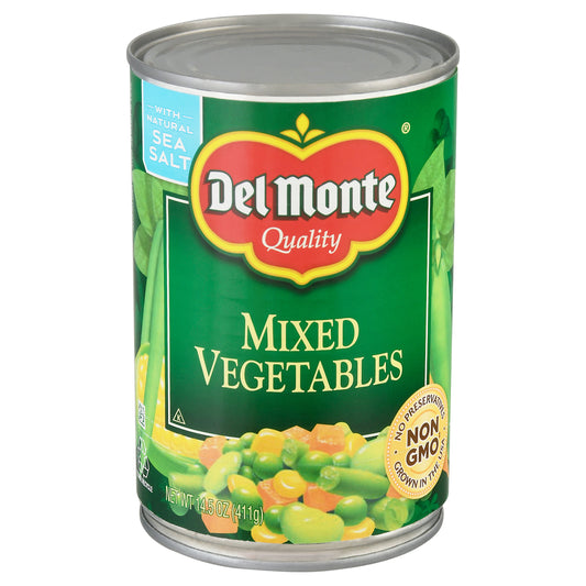 Del Monte Mixed Vegetables 14.5 oz Can