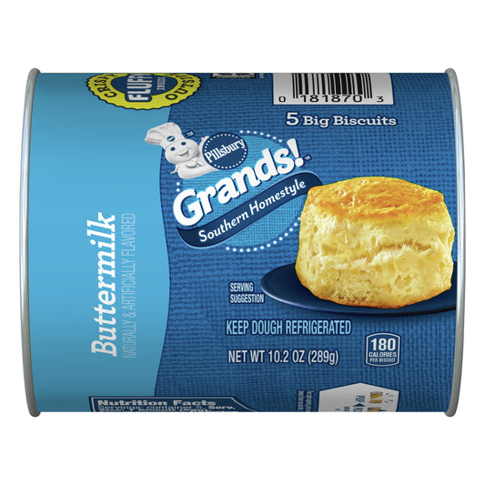 Pillsbury Big Buttermilk Biscuits 5 ea