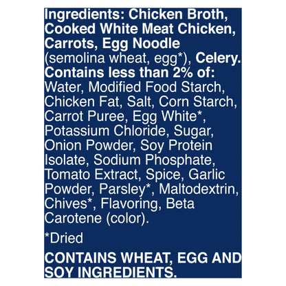 Progresso Rich & Hearty Chicken & Homestyle Noodles Soup 19 oz Can