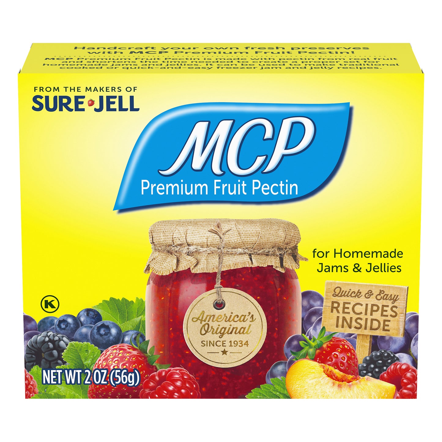MCP Fruit Pectin, 2 oz Box