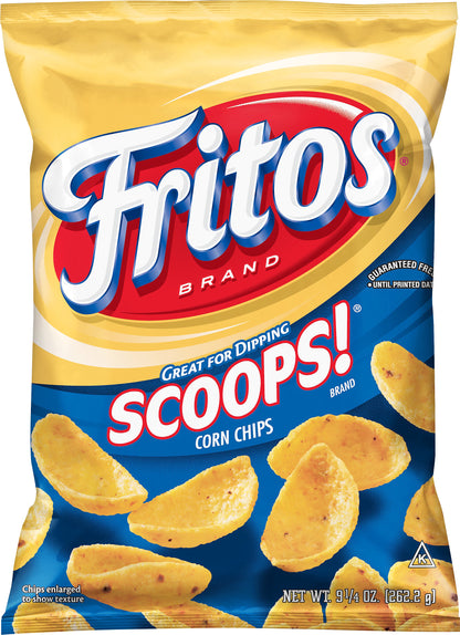 Fritos Scoops Corn Chips 9.25 oz