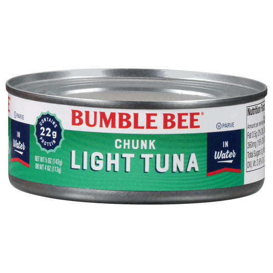 Bumble Bee® Chunk Light Tuna in Water 5 oz. Can