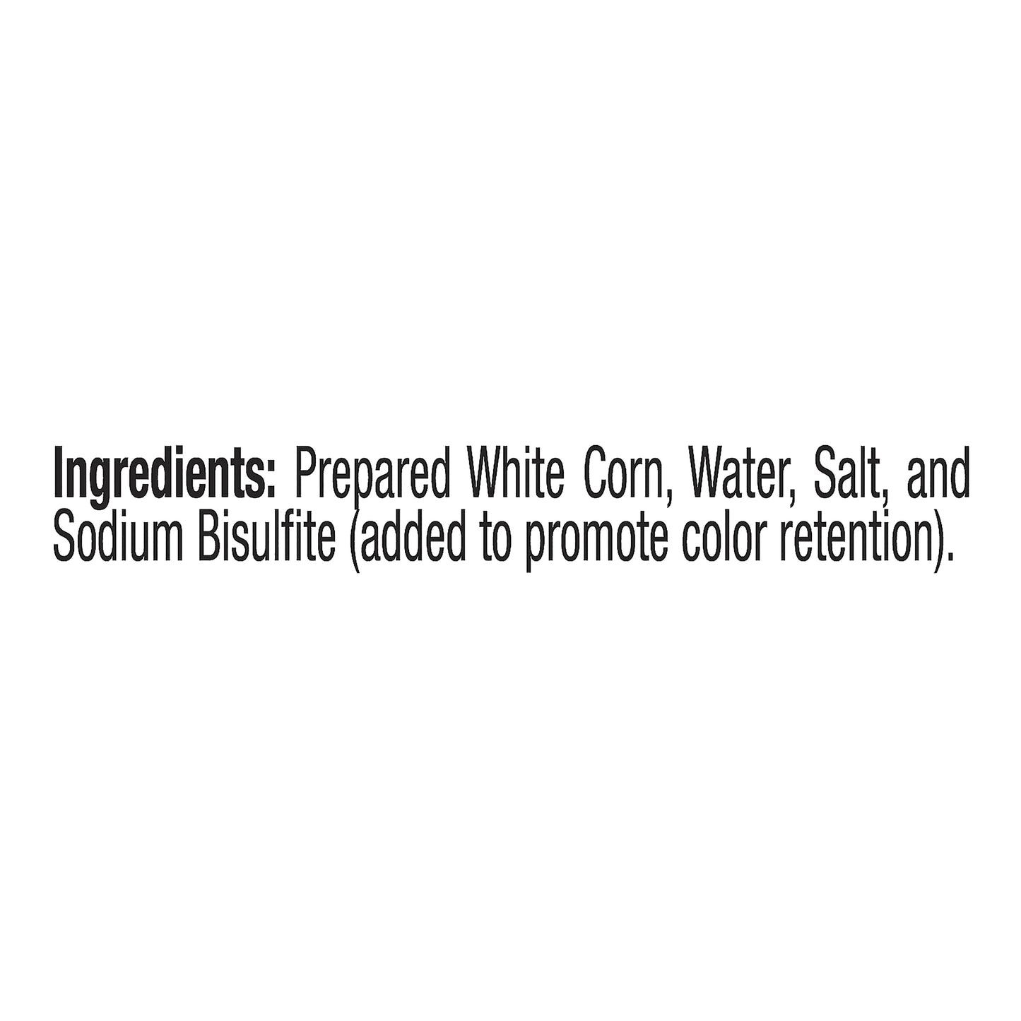 Juanita's White Hominy 110 oz