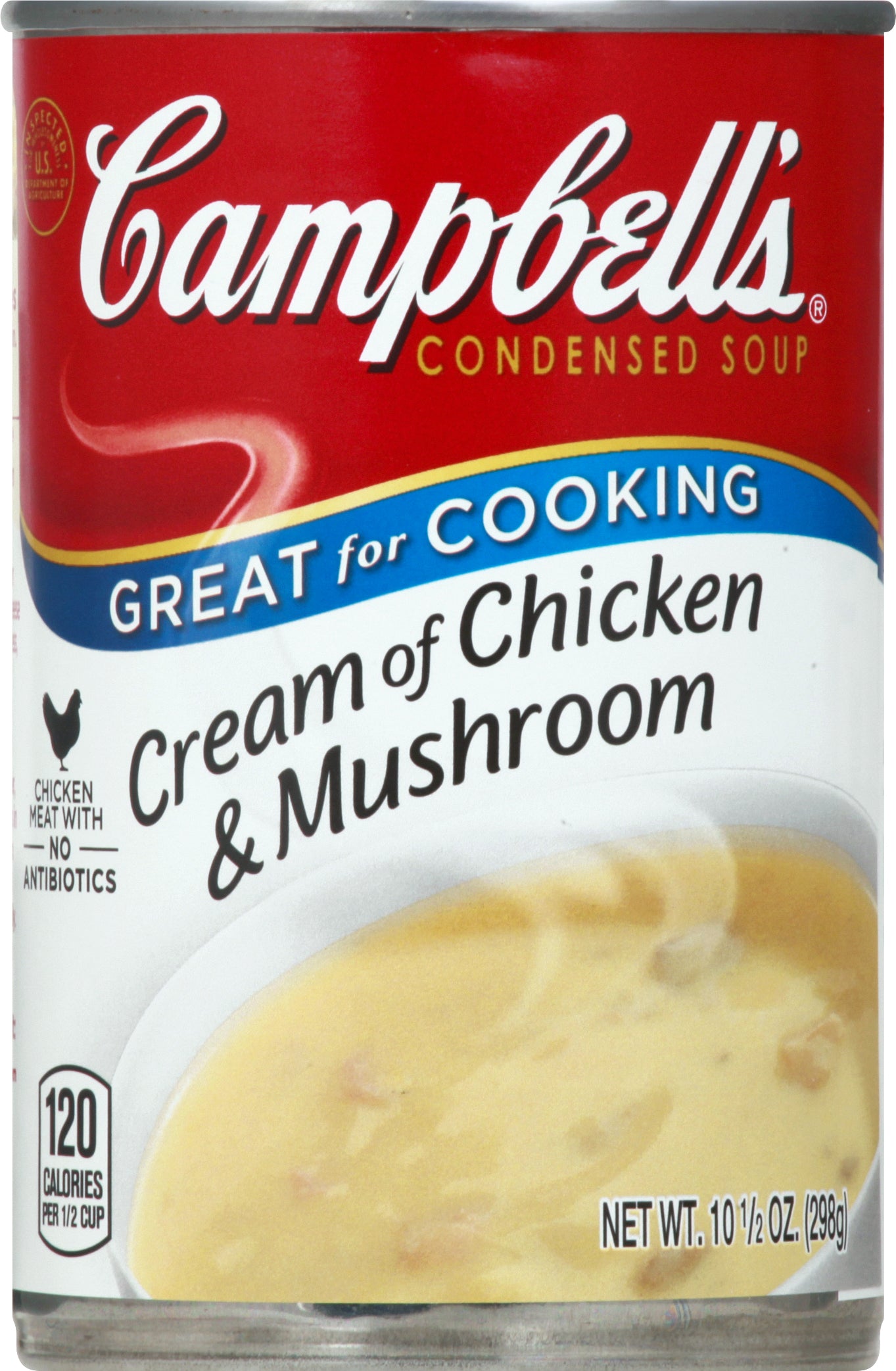 Campbell's Cream of Chicken & Mushroom Condensed Soup 10.5 oz