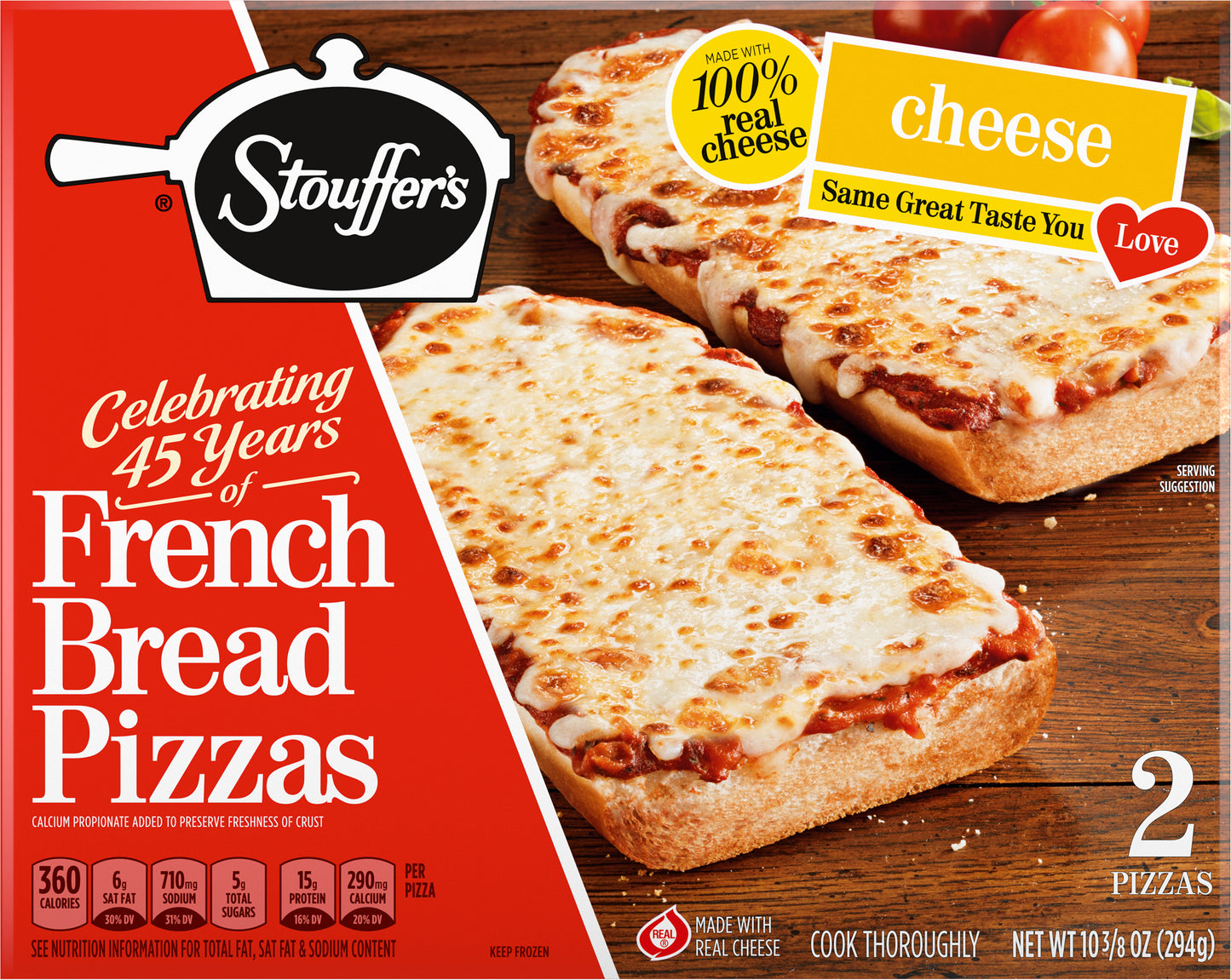 Stouffer - French Bread Pizza Cheese Pizza West Rock Claremont, NC 10 3-8 oz (294g)