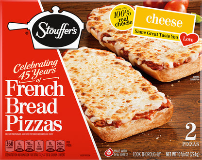 Stouffer - French Bread Pizza Cheese Pizza West Rock Claremont, NC 10 3-8 oz (294g)
