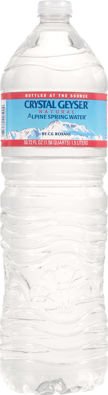 Crystal Geyser Natural Alpine Spring Water 50.72 oz