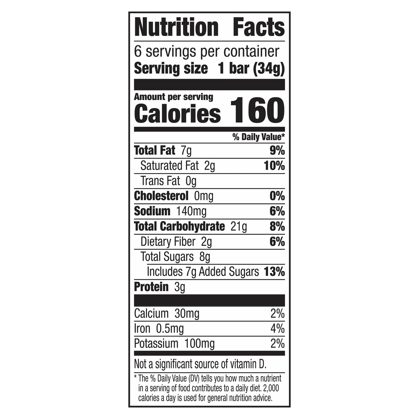 Nature Valley Granola Bars, Sweet and Salty Nut, Almond, 1.2 oz, 6 ct