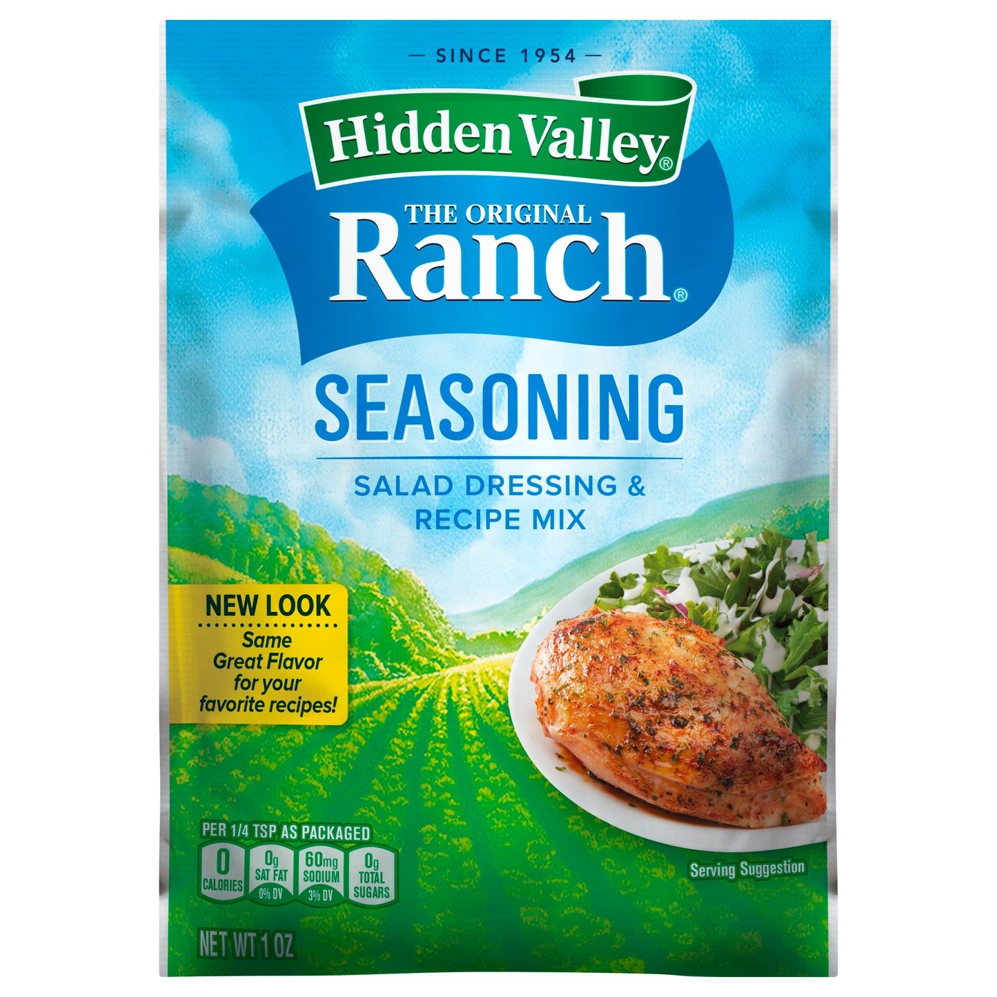 Hidden Valley The Original Ranch Salad Dressing & Recipe Mix Seasoning 1 oz