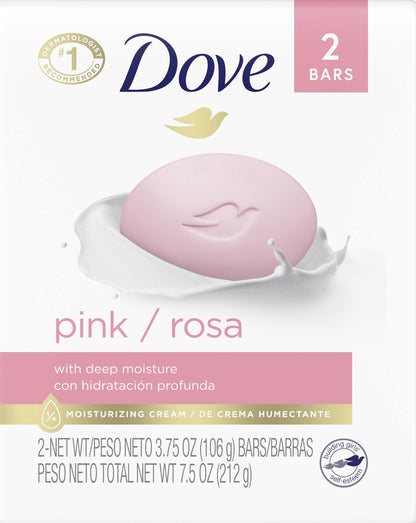Dove Beauty Bar Gentle Skin Cleanser Pink 3.75 oz