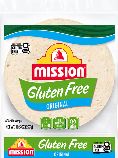 Mission Gluten Free Soft Taco Tortillas, 6 Count