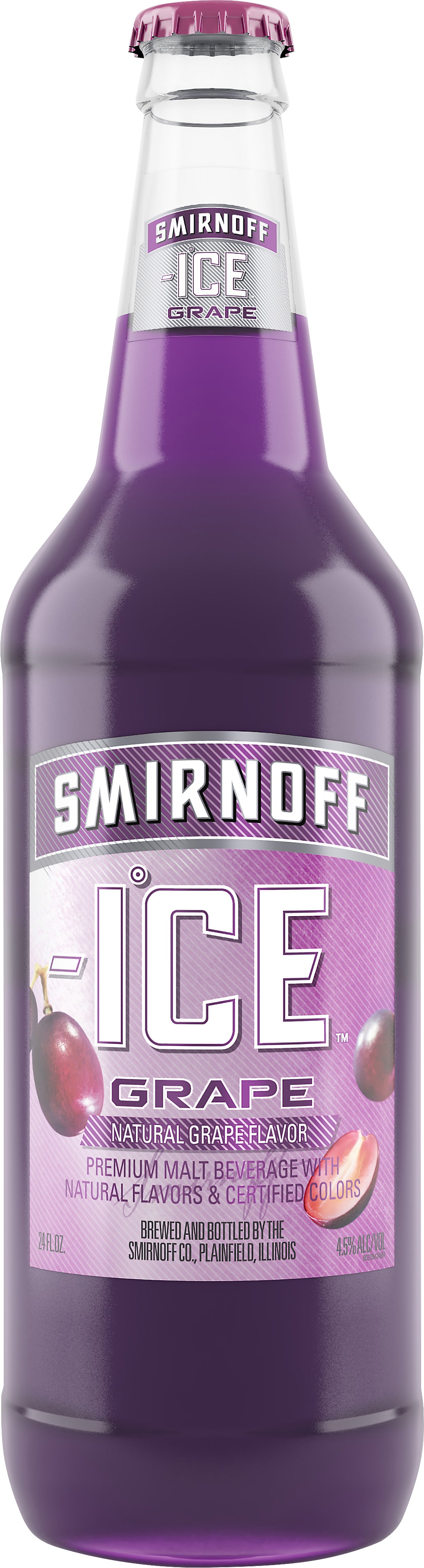 Smirnoff Ice Grape Malt Beverage 24 oz
