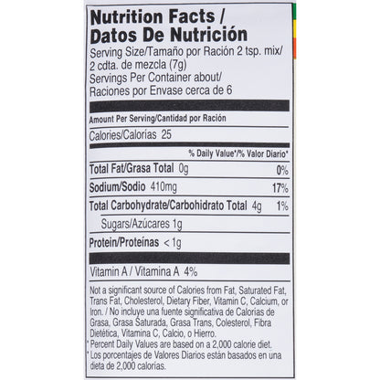 Lawry's® Burrito Spices & Seasonings Mix 1.5 oz Packet
