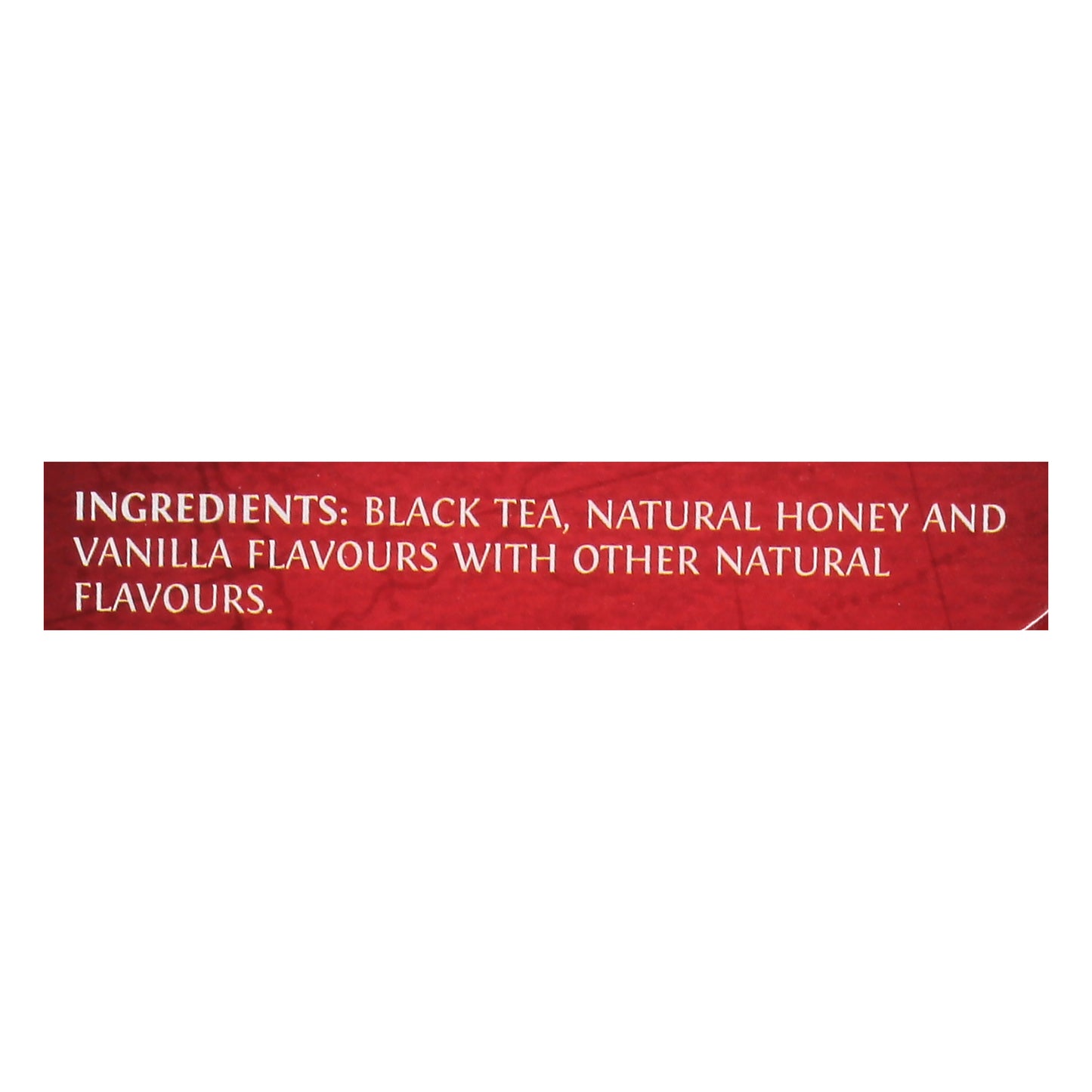 Twinings English Breakfast Tea Bags Honey & Vanilla Black Tea 20 ea