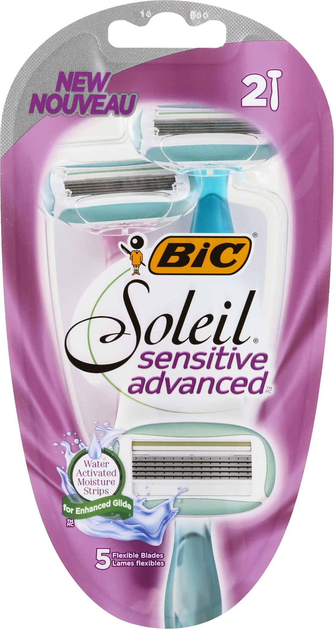 Soleil Sensitive Advanced Razors 2 ea
