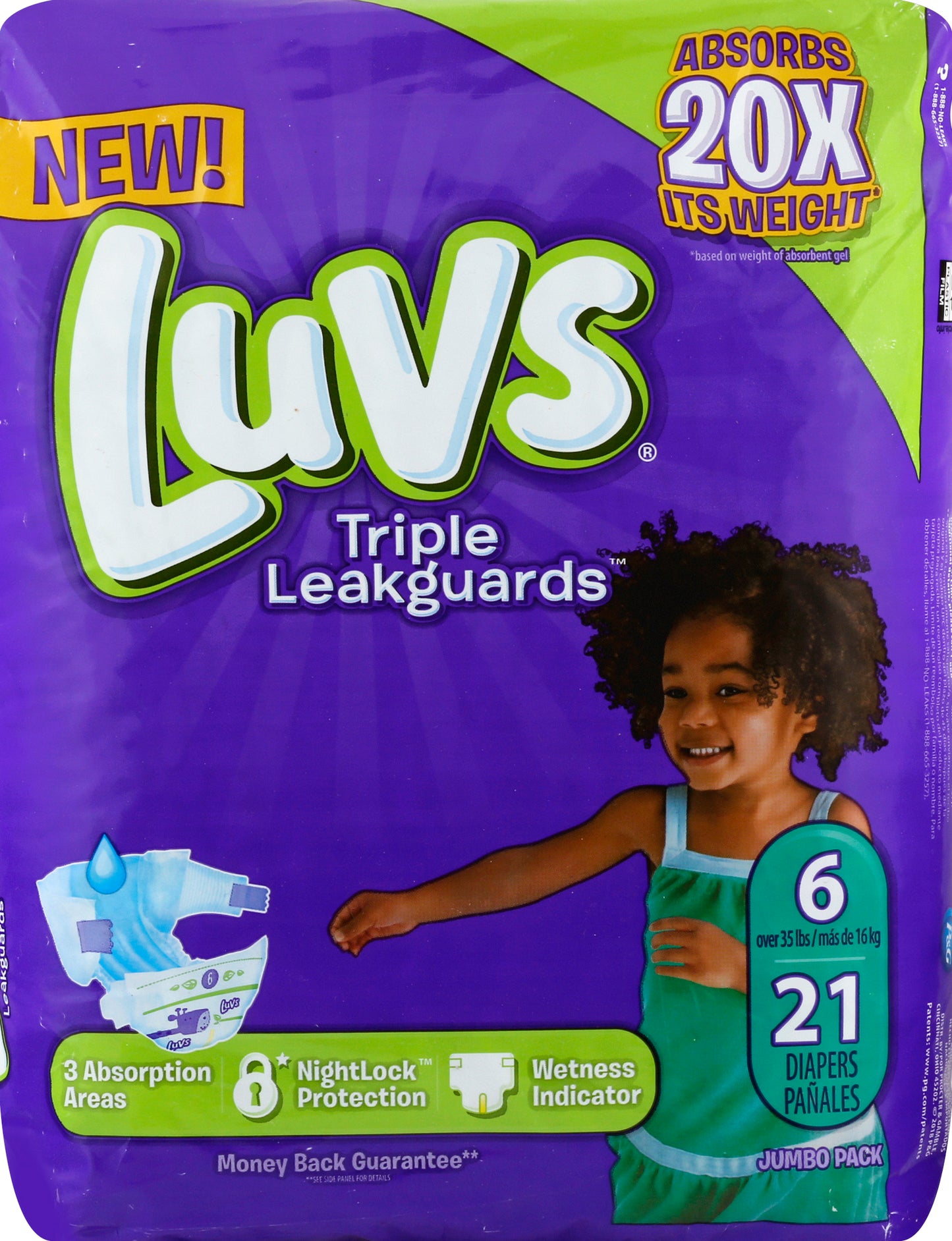 Luvs Diapers 21 ea