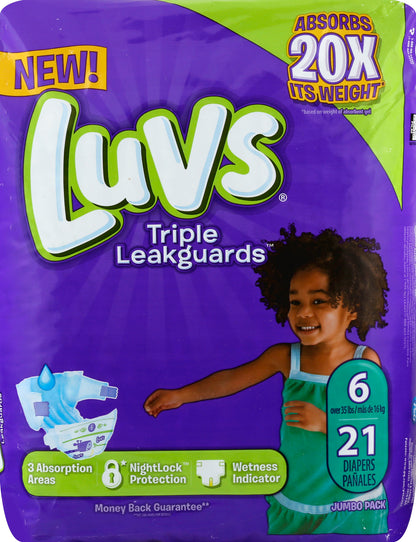 Luvs Diapers 21 ea