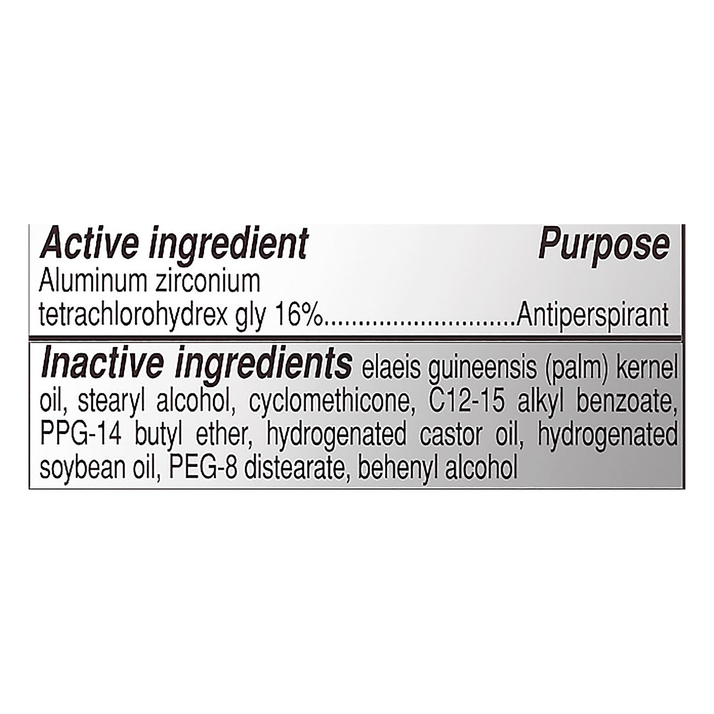 Speed Stick Power Unscented Antiperspirant/Deodorant 3 oz