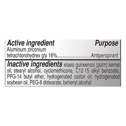 Speed Stick Power Unscented Antiperspirant/Deodorant 3 oz