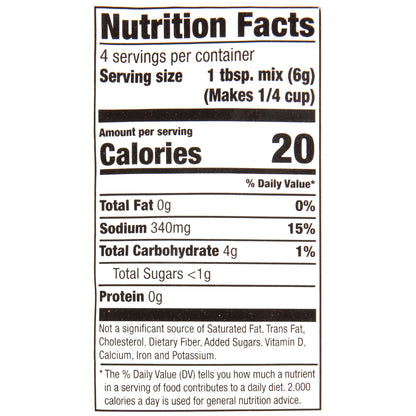 McCormick® Pork Gravy Mix 0.87 oz. Packet