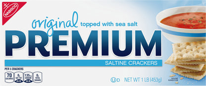 Premium Saltine Crackers 16 Oz