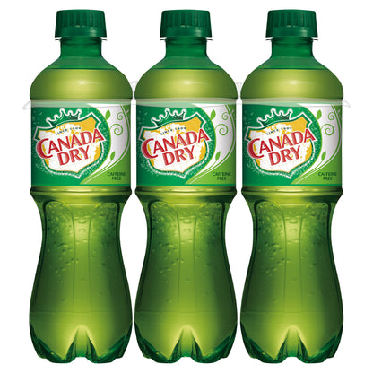 Canada Dry Ginger Ale Soda, .5 L bottles, 6 pack