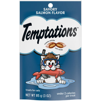 Temptations™ Savory Salmon Flavor Cat Treats 3 oz. Pouch